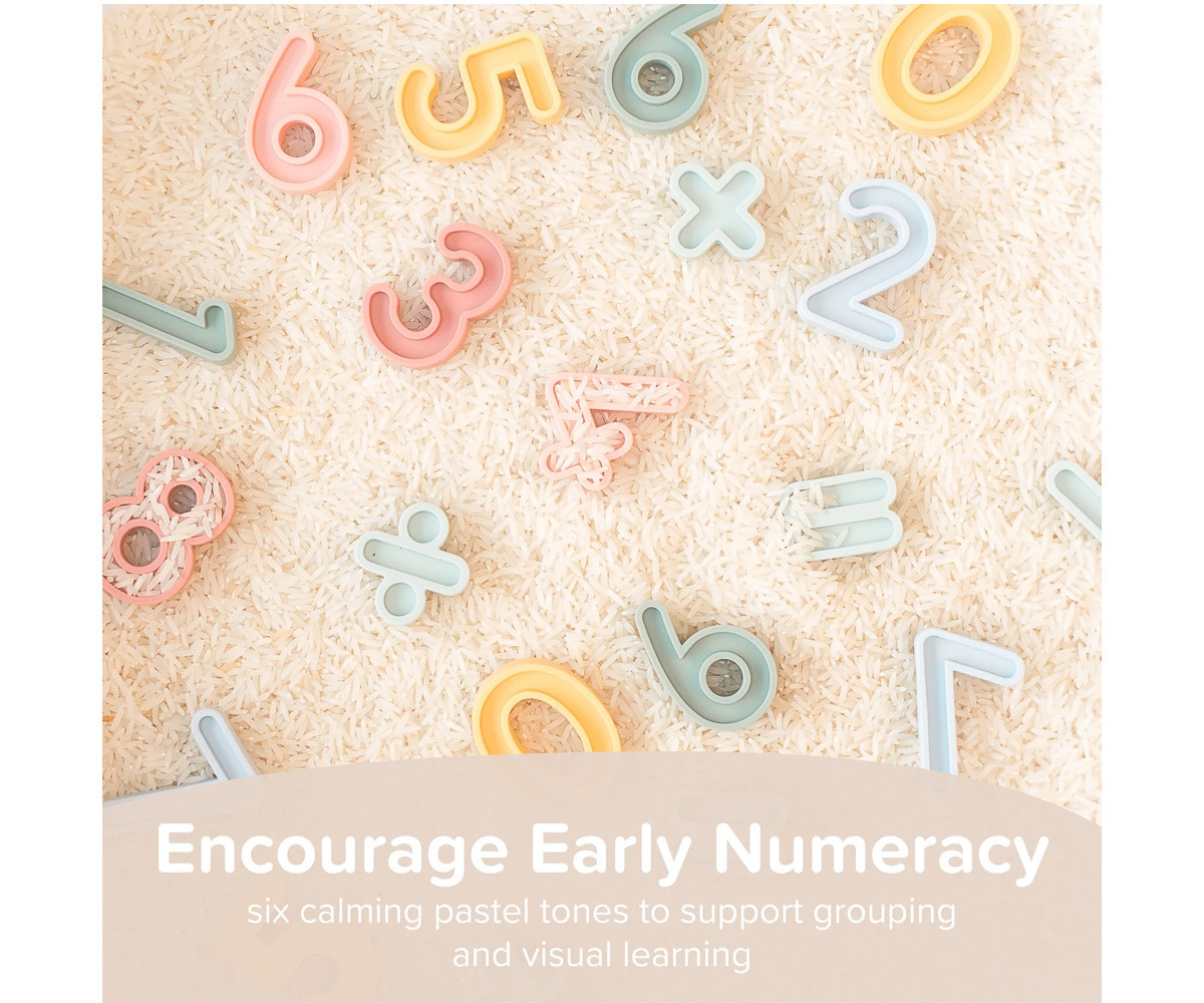 20 Números y 10 Símbolos de Silicona