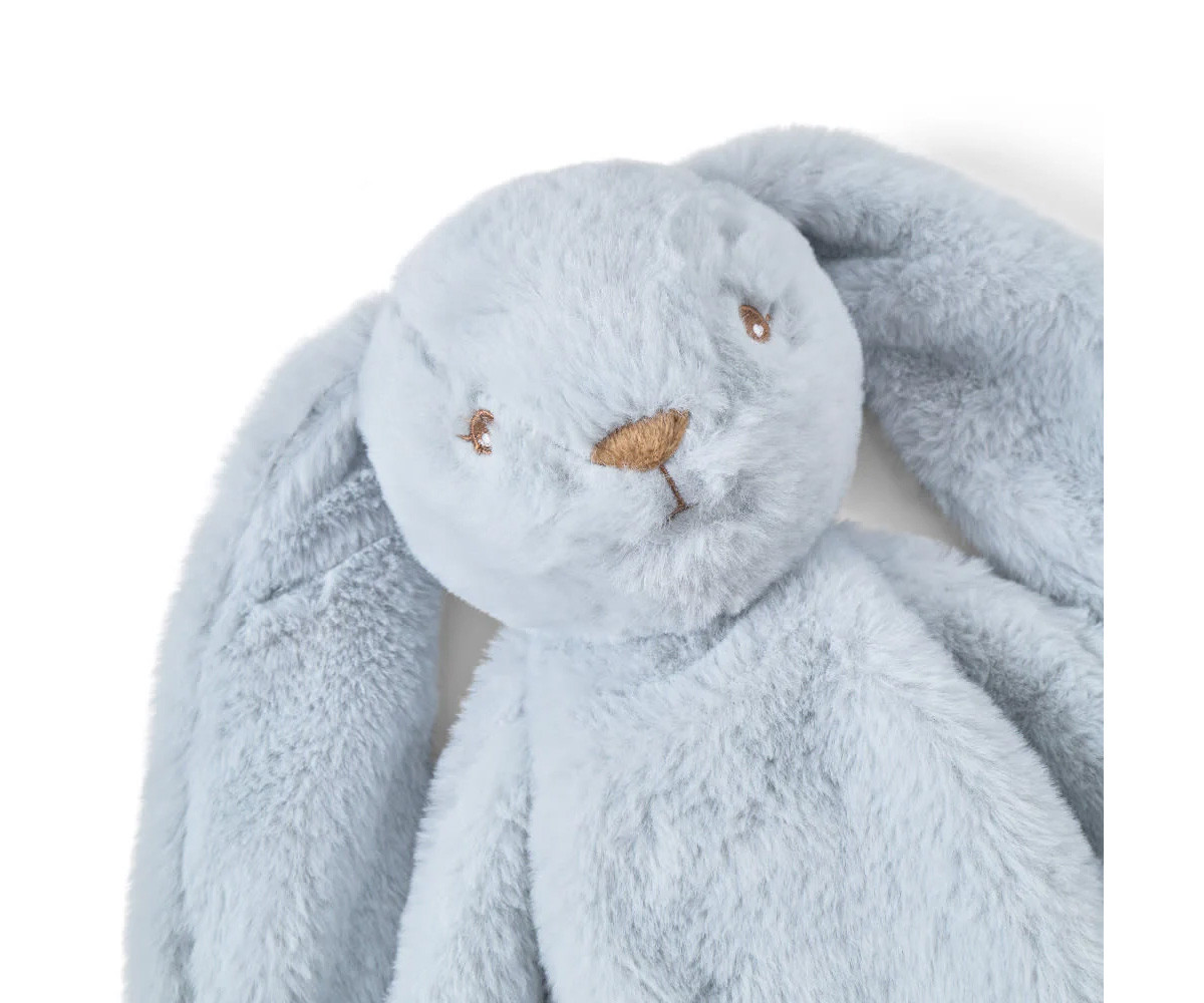 Conejito de Peluche Houston con Peso Azul Personalizable