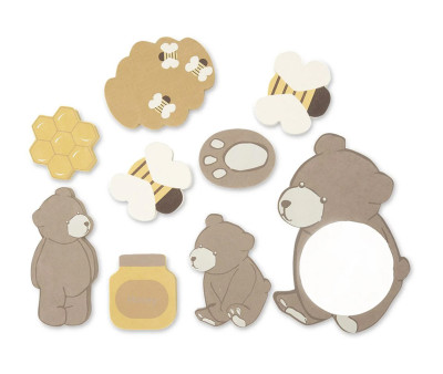 Set de Juguetes de Baño Nola 9 Piezas Bear