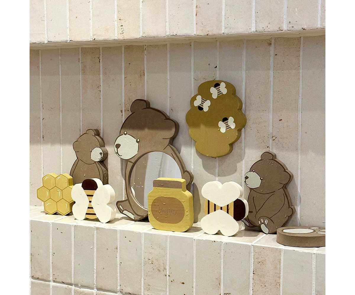 Set de Juguetes de Baño Nola 9 Piezas Bear