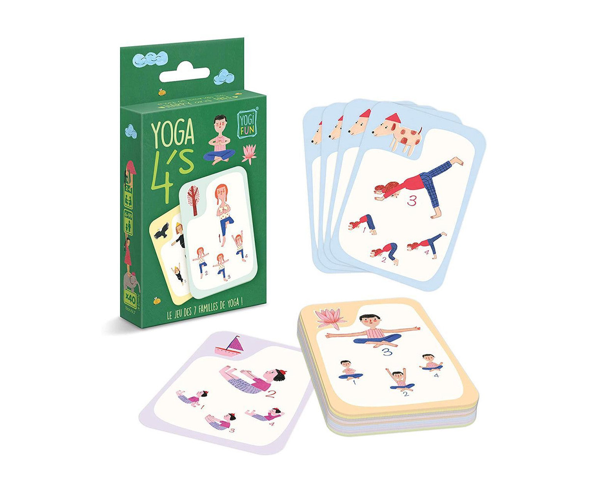 Gioco di Carte per Bambini Yogi Fun