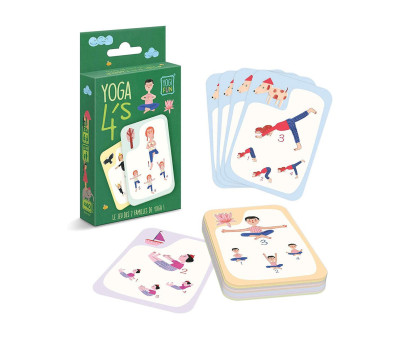 Gioco di Carte per Bambini Yogi Fun