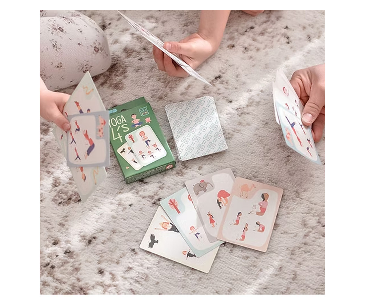 Gioco di Carte per Bambini Yogi Fun