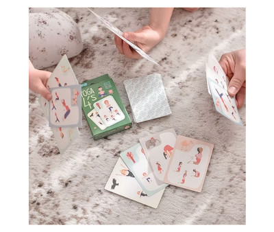 Gioco di Carte per Bambini Yogi Fun