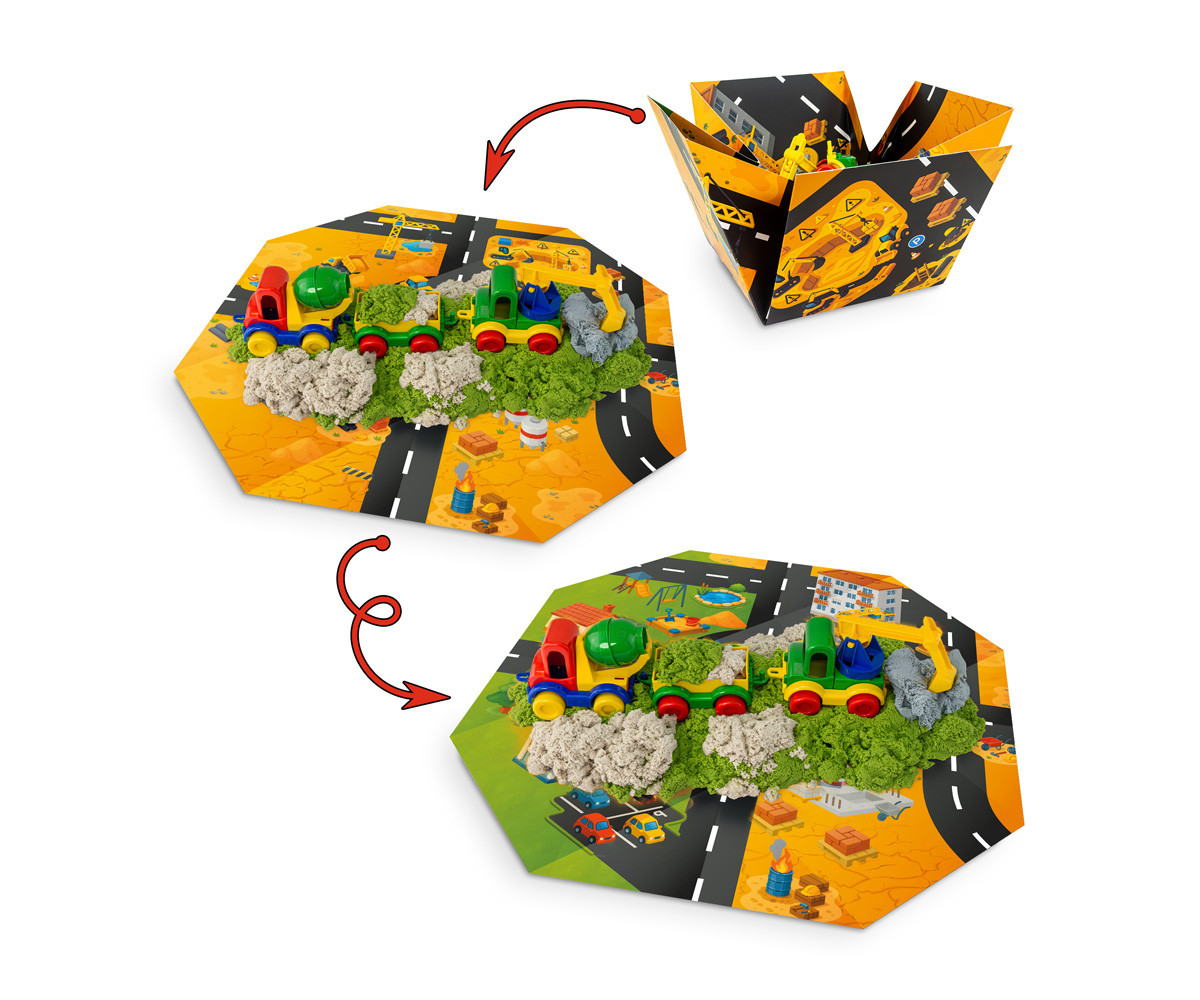 Set di Sabbia Sensoriale Tuban Dynamic & Fluffy