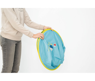 Tienda Pop-Up con Piscina con Protección Solar