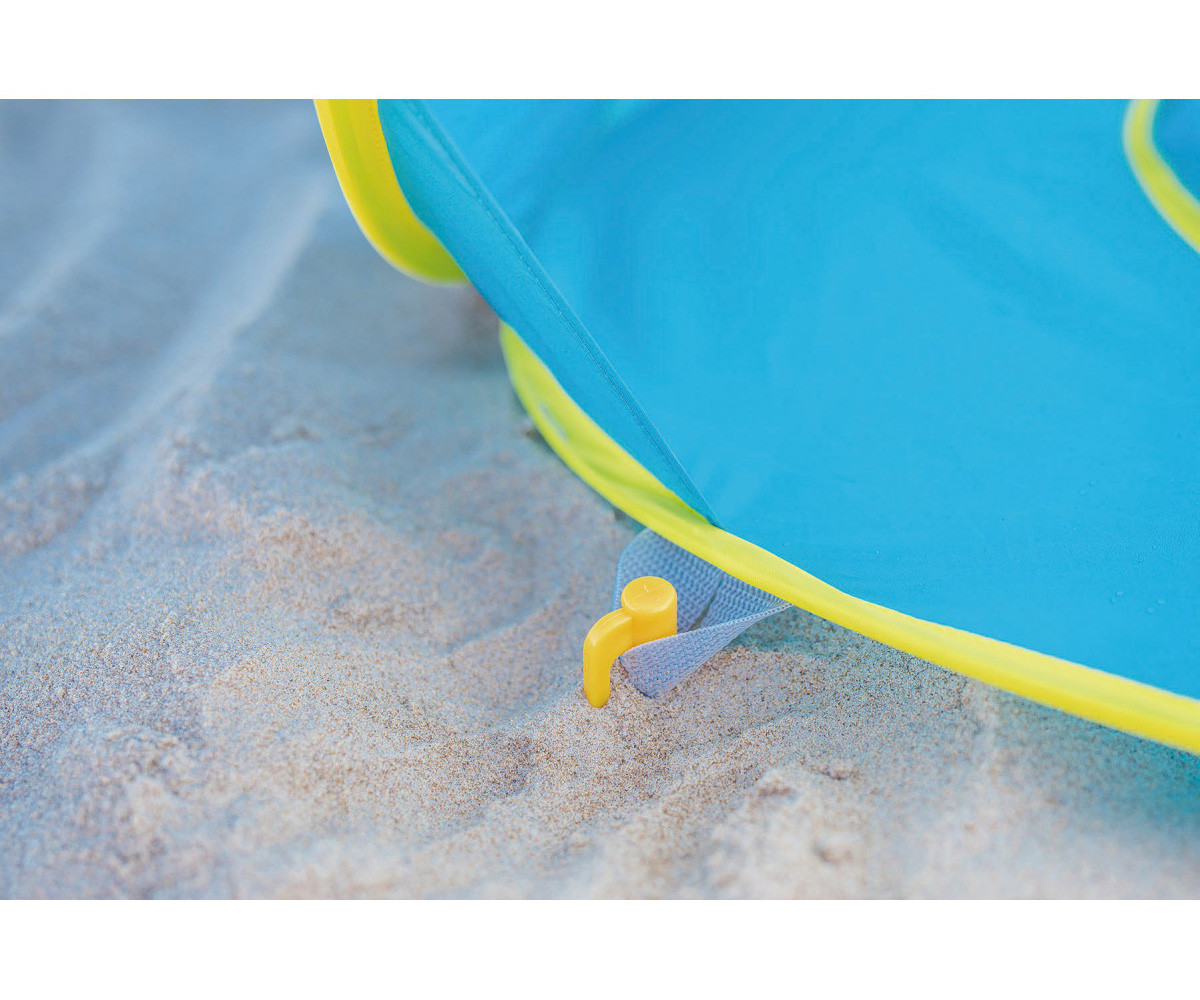 Tienda Pop-Up con Piscina con Protección Solar