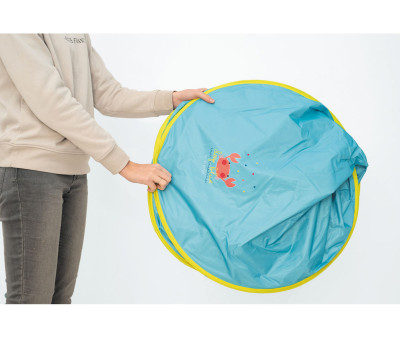 Tienda Pop-Up con Protección Solar