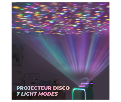 Altavoz Karaoke con Luces LED Singy Party Rose