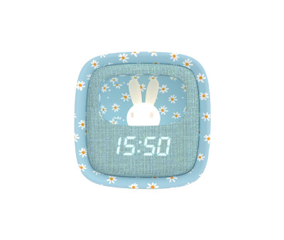 Sveglia & Luce Billy Clock Light Blue Flower
