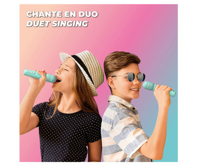 Altavoz Karaoke con Luces LED Singy Party Blue