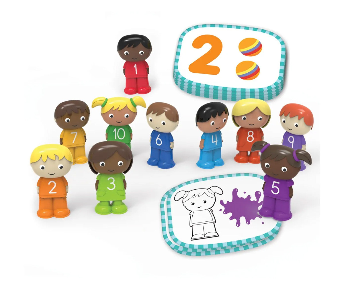 Figuras para Contar del 1 al 10 Skill Builders!