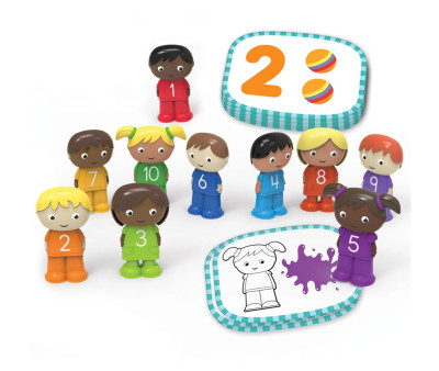 Figuras para Contar del 1 al 10 Skill Builders!