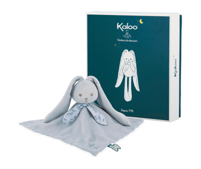 Doudou Lapin Azzurro 30cm Personalizzabile