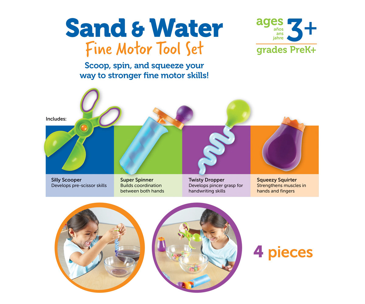 Set de Herramientas Motricidad Fina Sand & Water