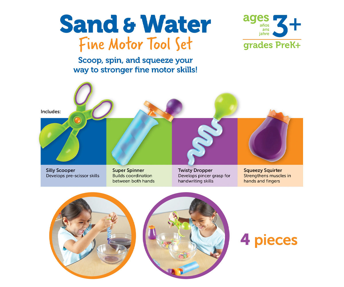 Set de Herramientas Motricidad Fina Sand & Water
