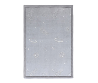 Tappeto per Bambini Glow in the Dark Planet 170x120cm