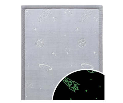 Tappeto per Bambini Glow in the Dark Planet 170x120cm
