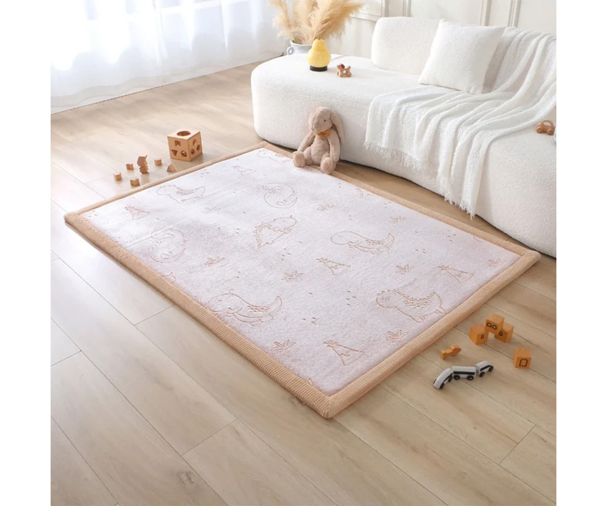 Tappeto per Bambini Glow in the Dark Dino 170x120cm