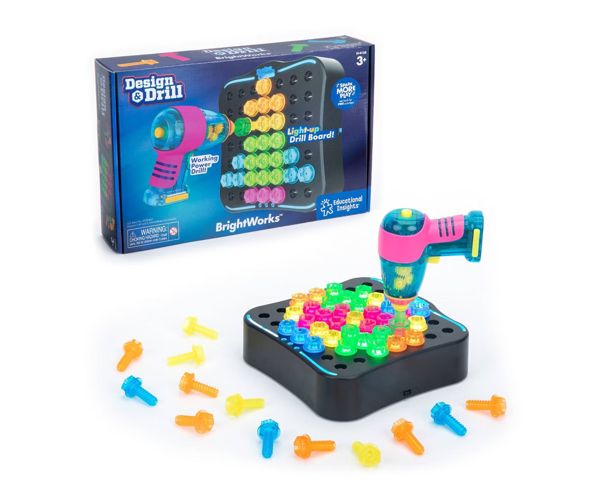 Avvitatore Luminoso per Bambini Design & Drill Brightworks