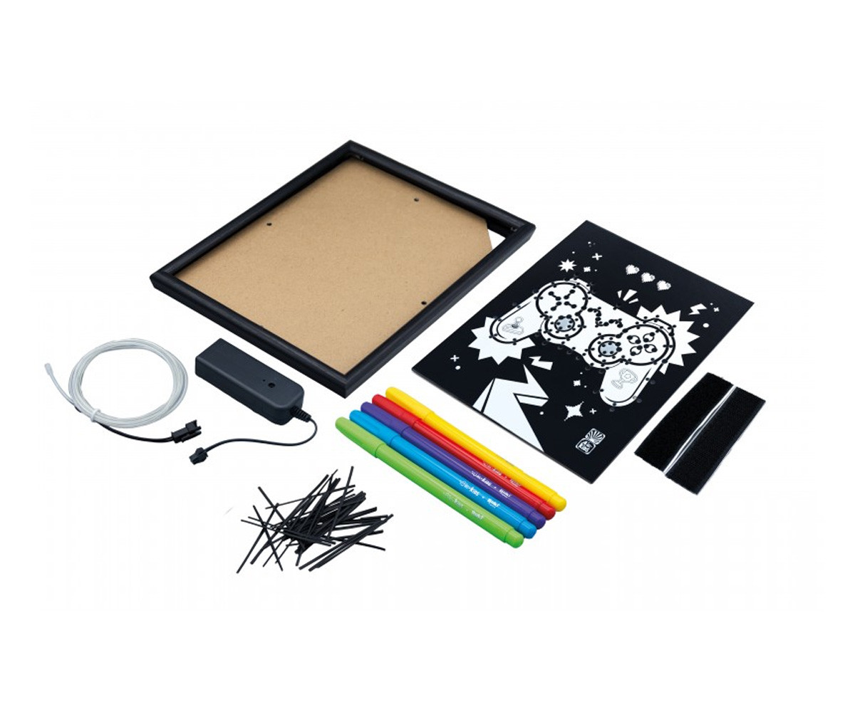 DIY Decorazione Luminosa Neon Gamepad