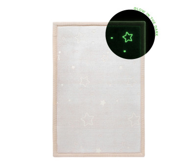 Tappeto per Bambini Glow in the Dark Stars 170x120cm