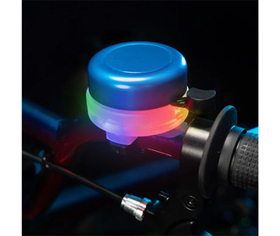 Campanello Bici Luminoso Blu
