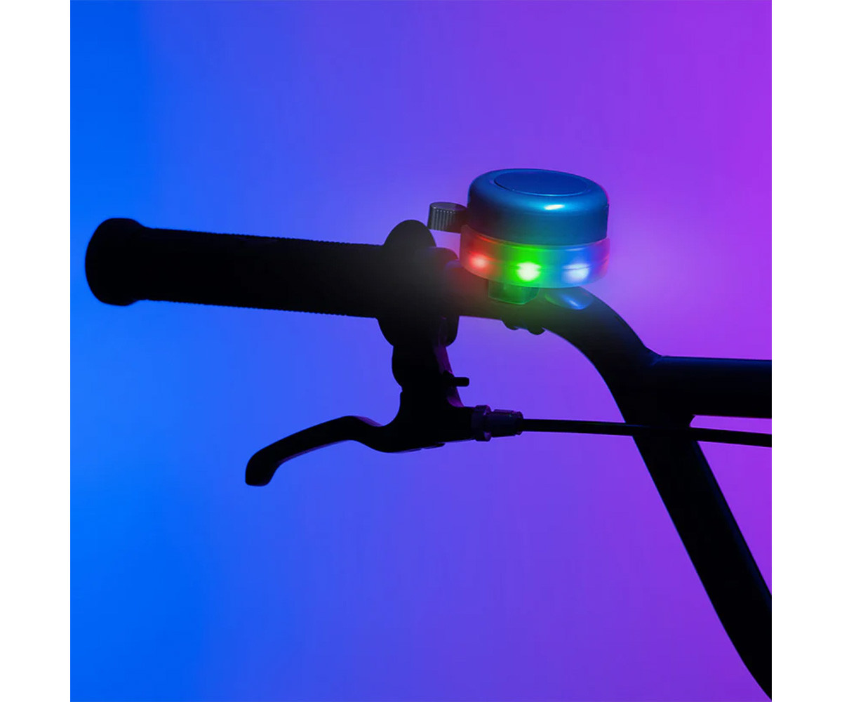 Campanello Bici Luminoso Blu