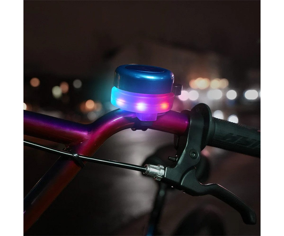 Campanello Bici Luminoso Blu