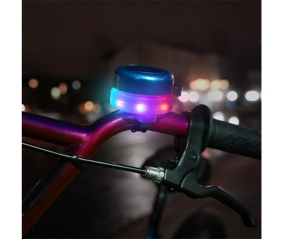 Campanello Bici Luminoso Blu