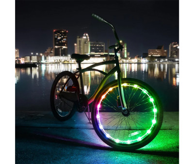 Luz LED para Llanta de Bicicleta Multicolor