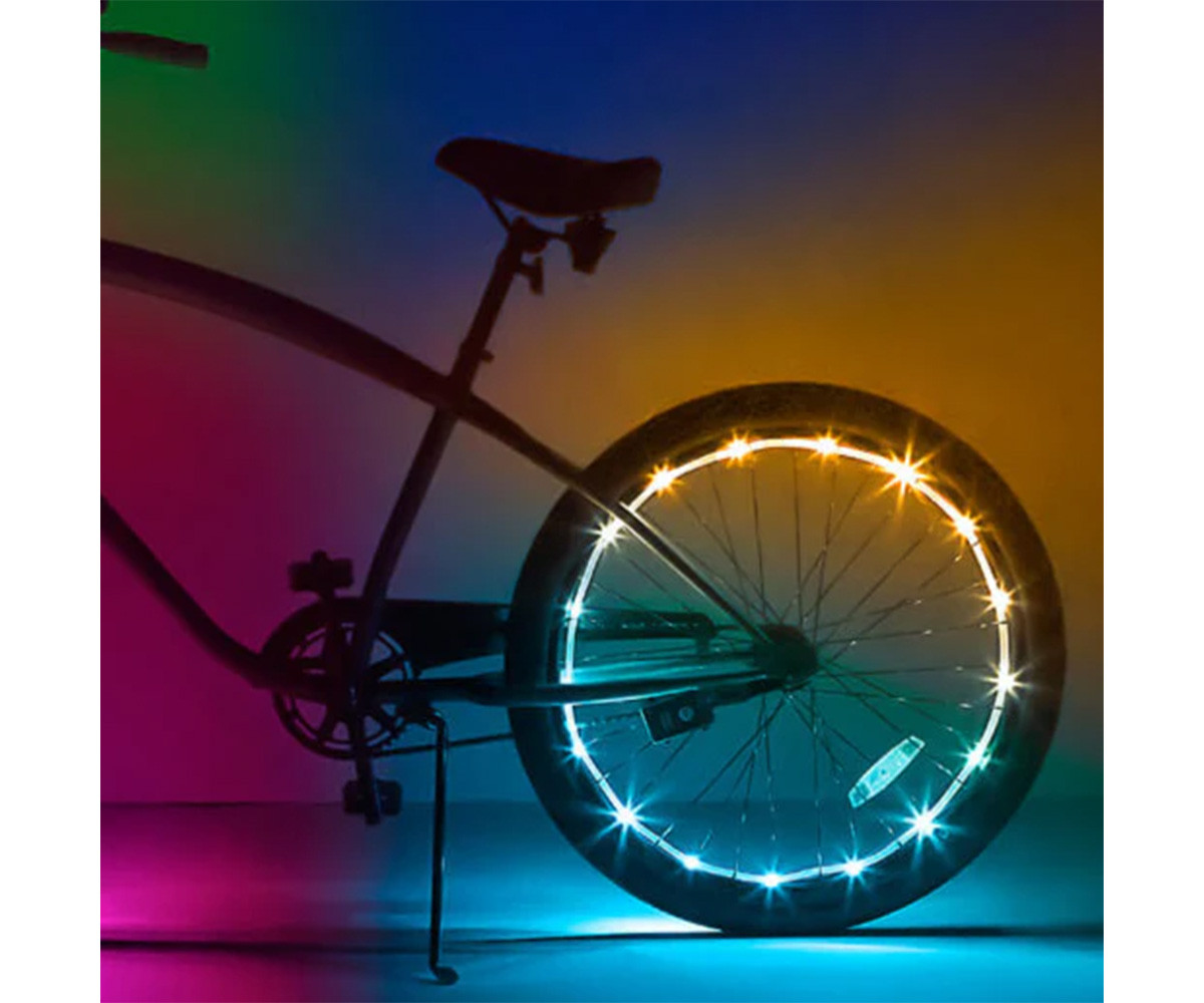 Luz LED para Llanta de Bicicleta Multicolor