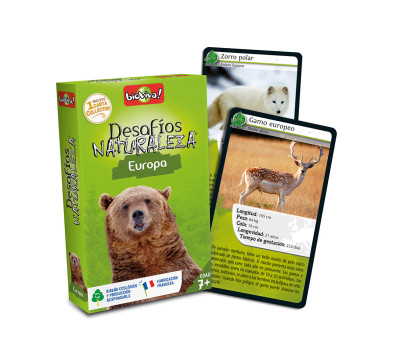 Juego de Cartas Desafíos de la Naturaleza Europa + Collector