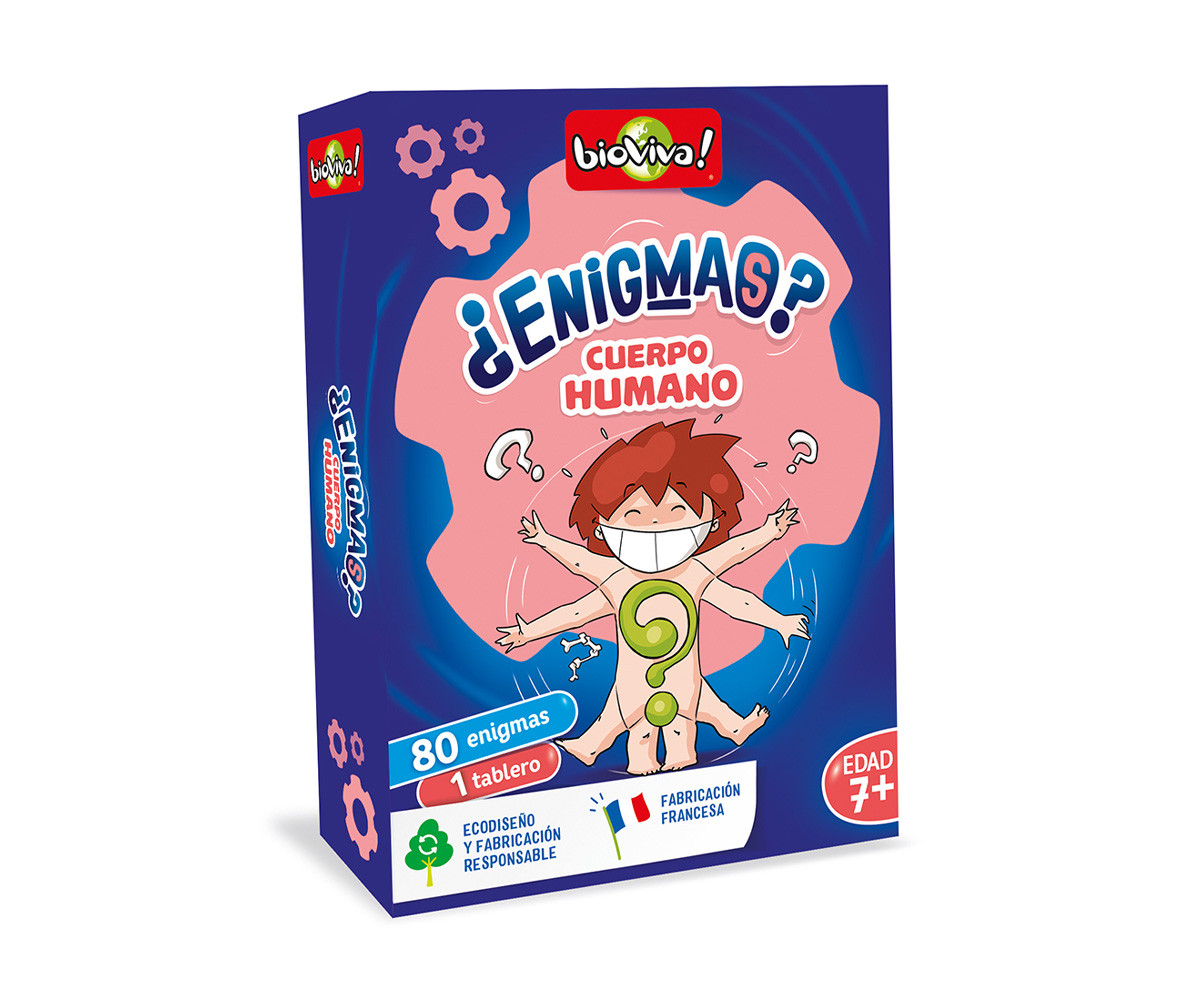 Juego Educativo Enigmas Cuerpo Humano