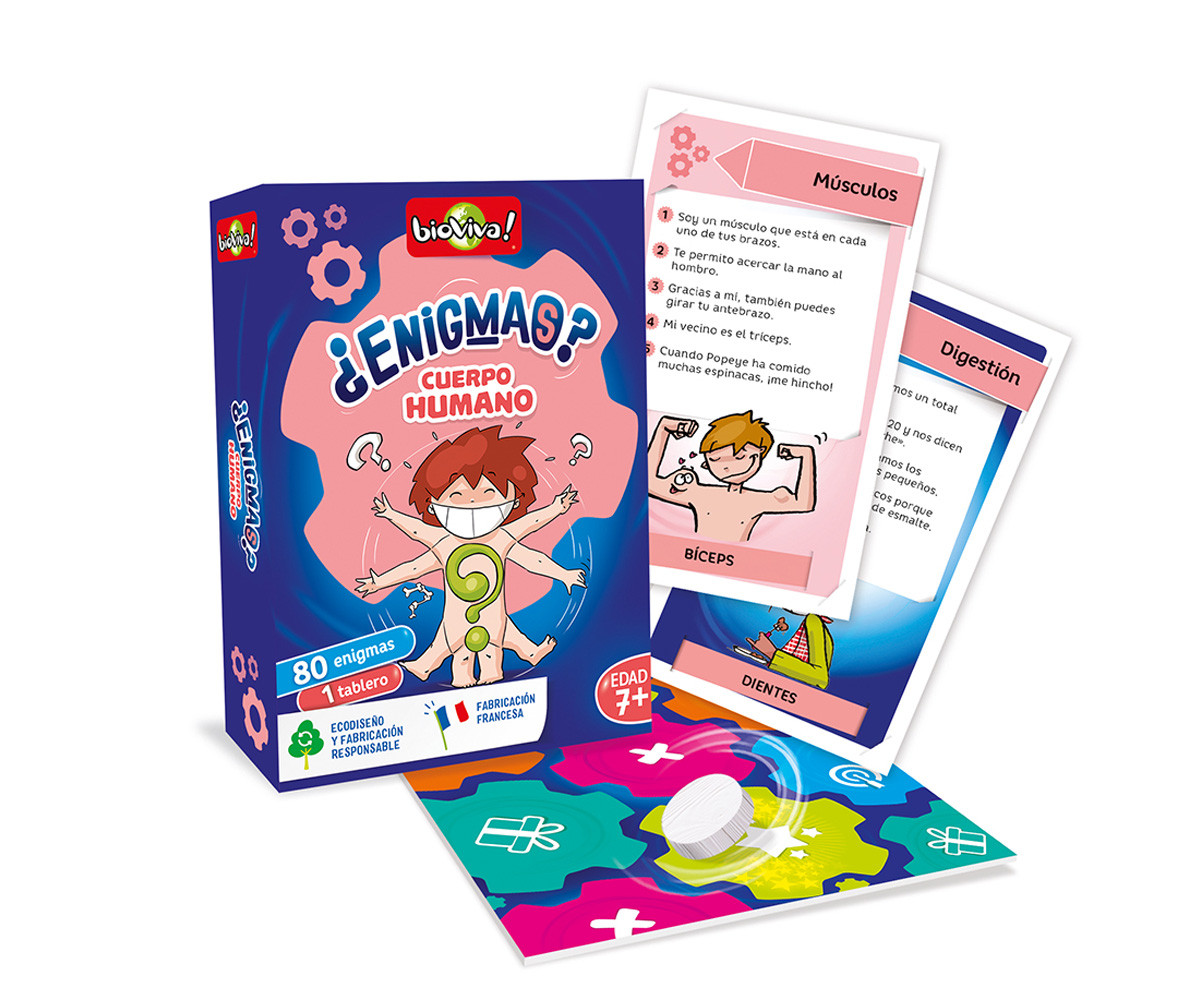 Juego Educativo Enigmas Cuerpo Humano