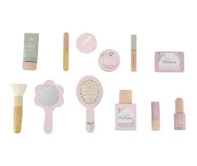 Set de Belleza de Madera Flores