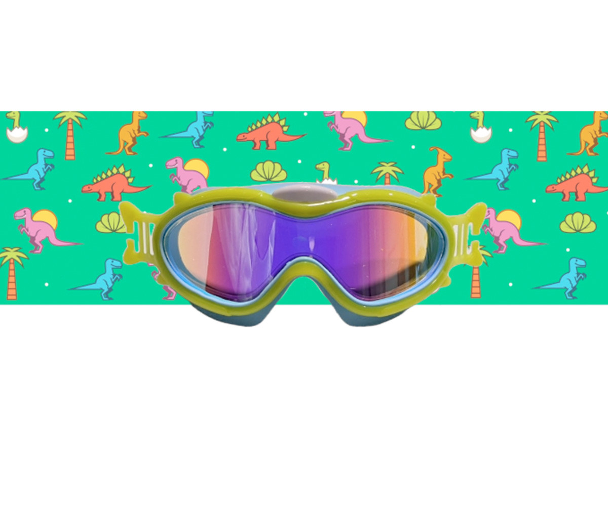 Maschera Nuoto Babymask con Turbante Dinos