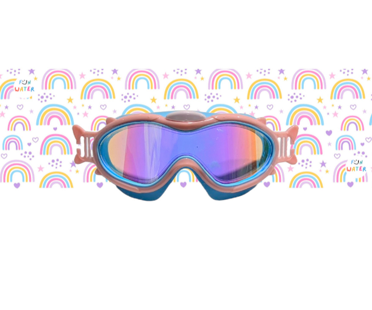 Maschera Nuoto Babymask con Turbante Rainbow