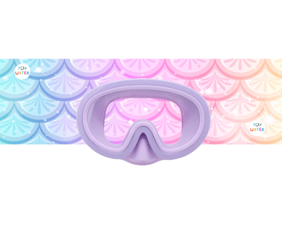 Maschera Nuoto Juniormask con Turbante Mermaids