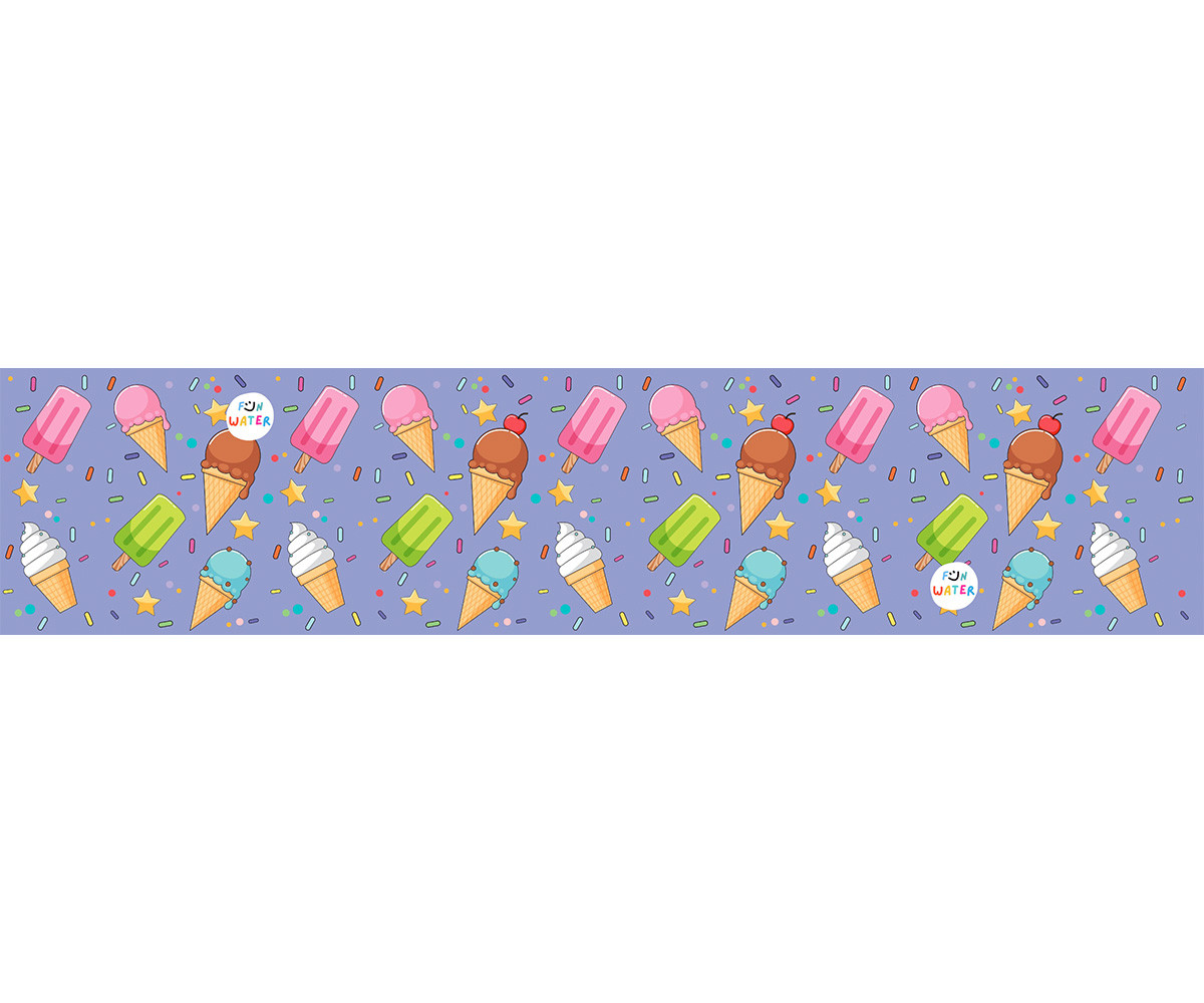 Occhiali Nuoto Bambini Blu con Turbante Gelati