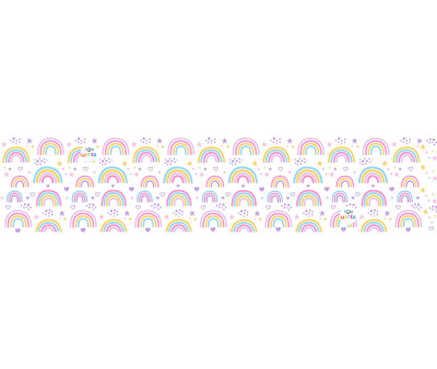 Occhiali Nuoto Bambini Rosa con Turbante Rainbow