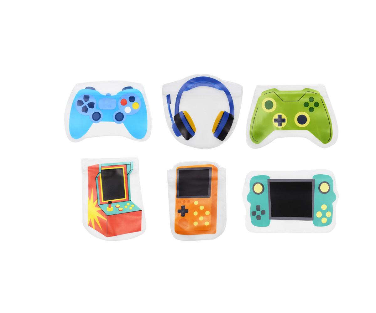 6 Bolsas Reutilizáveis  Gaming