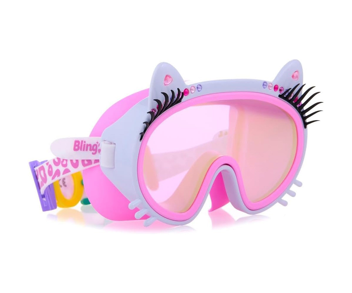 Gafas de Natación Purr Persian White Clawdia Meow