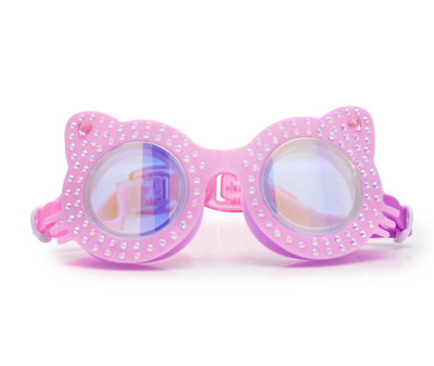 Gafas de Natación Kitten Paw Print Pink