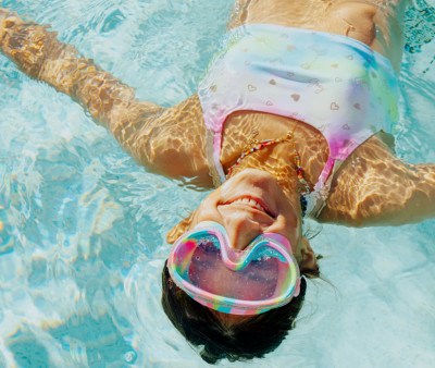 Gafas de Natación Crystal Current Sapphire Swirl