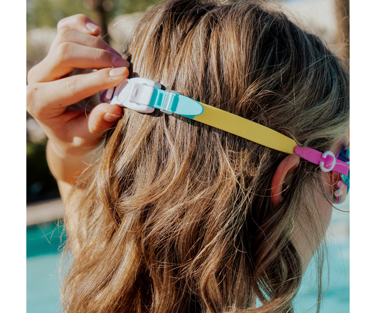 Gafas de Natación Tie-Dye Tabby Meowberry Breeze