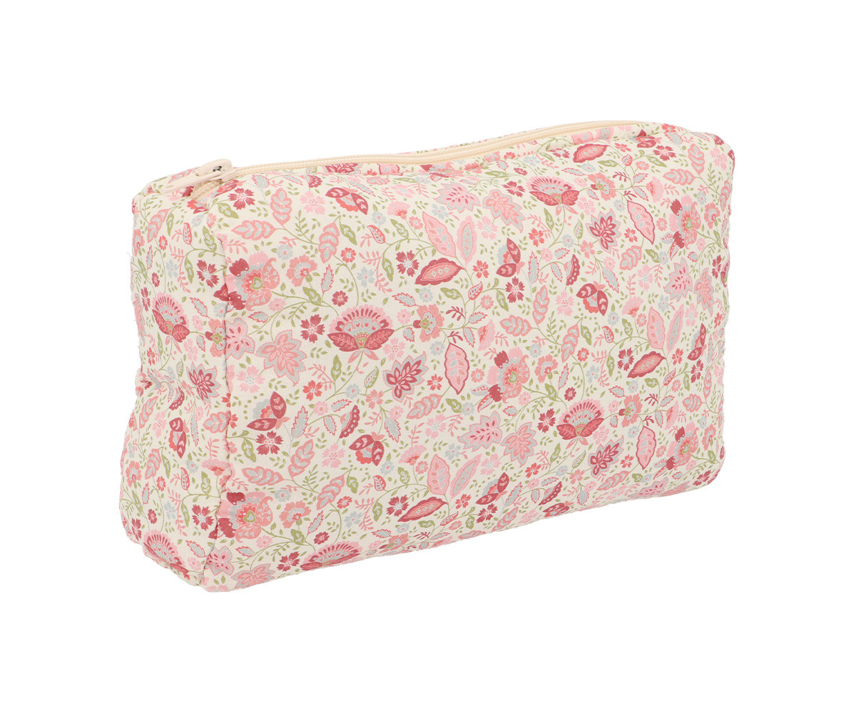 Neceser Acolchado Flor Tierra