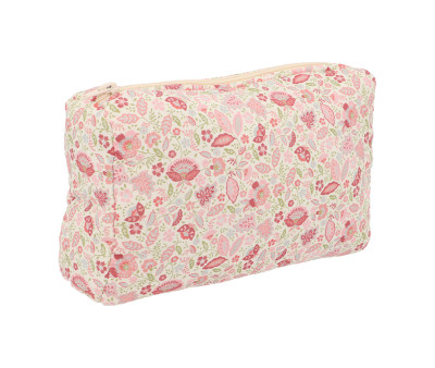 Neceser Acolchado Flor Tierra