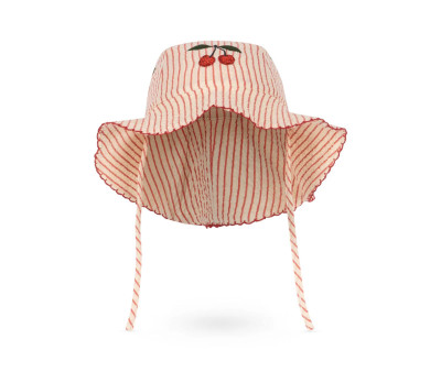 Gorrito de Playa Ellie Protección Solar Amour Stripe