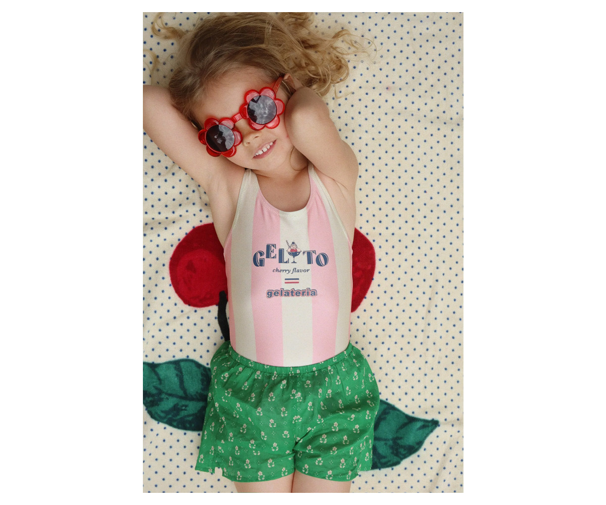 Occhiali da Sole Junior Flower Red (5-10 anni)